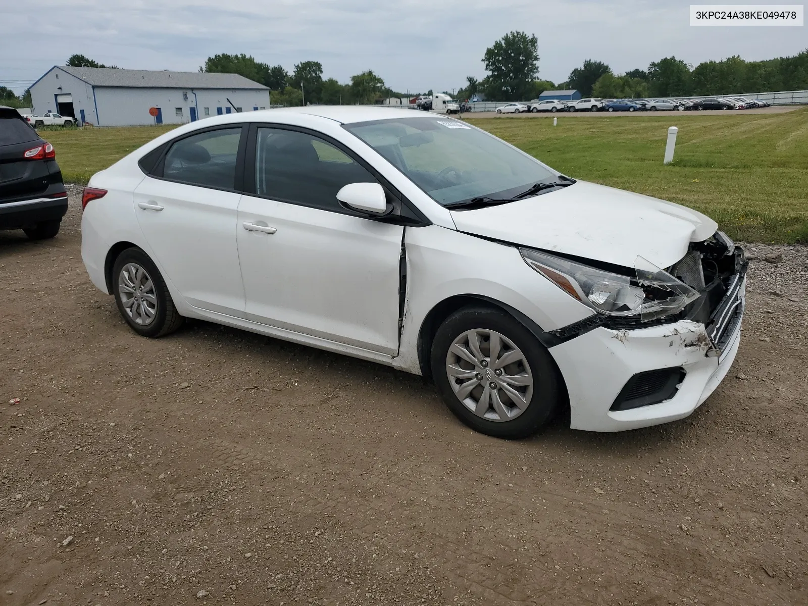 2019 Hyundai Accent Se VIN: 3KPC24A38KE049478 Lot: 63830584