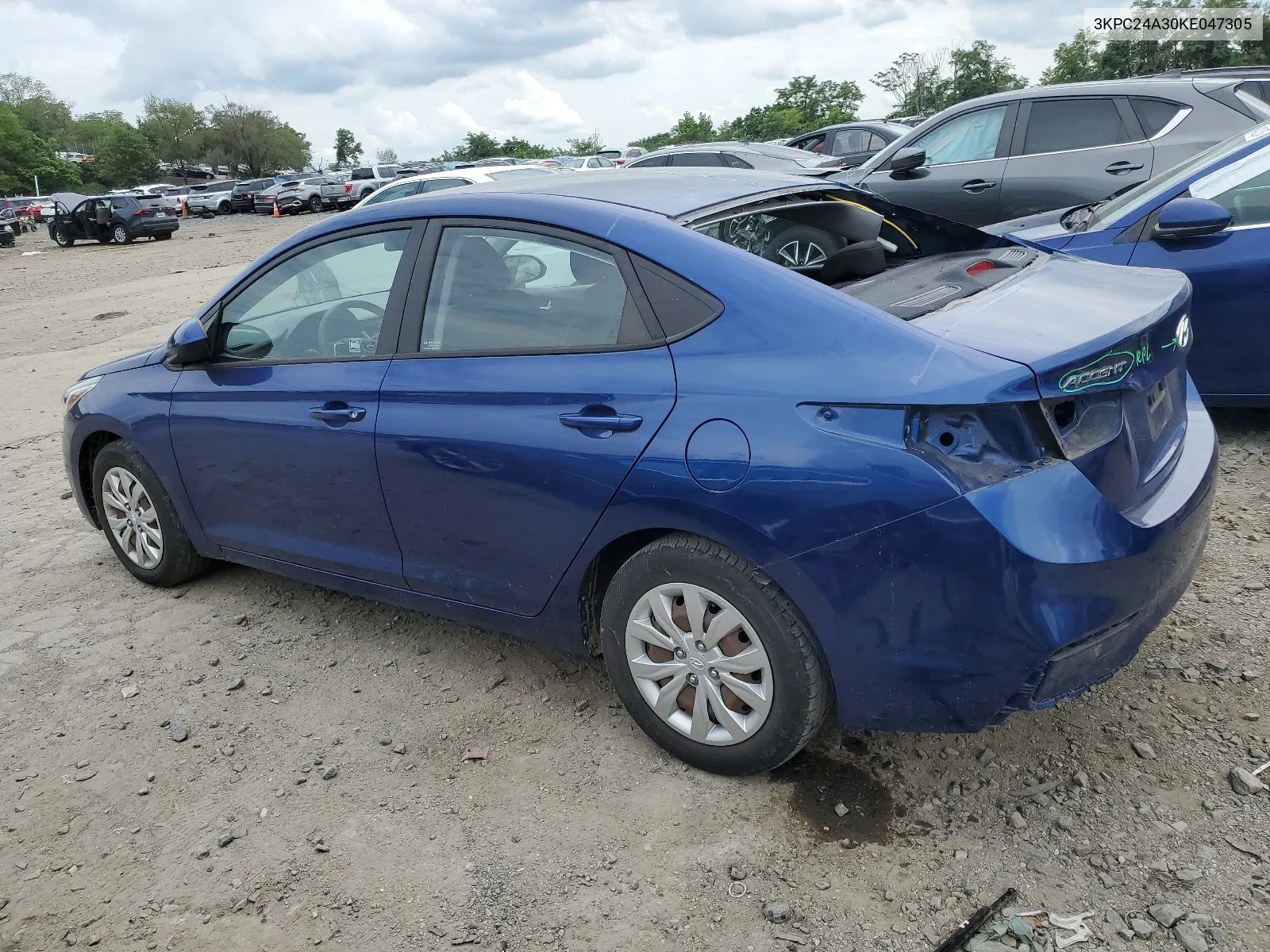 3KPC24A30KE047305 2019 Hyundai Accent Se