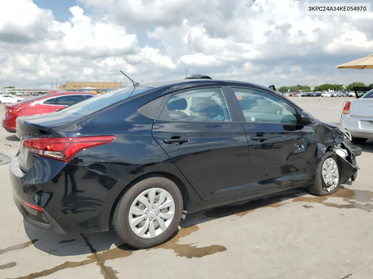 2019 Hyundai Accent Se VIN: 3KPC24A34KE054970 Lot: 64653784