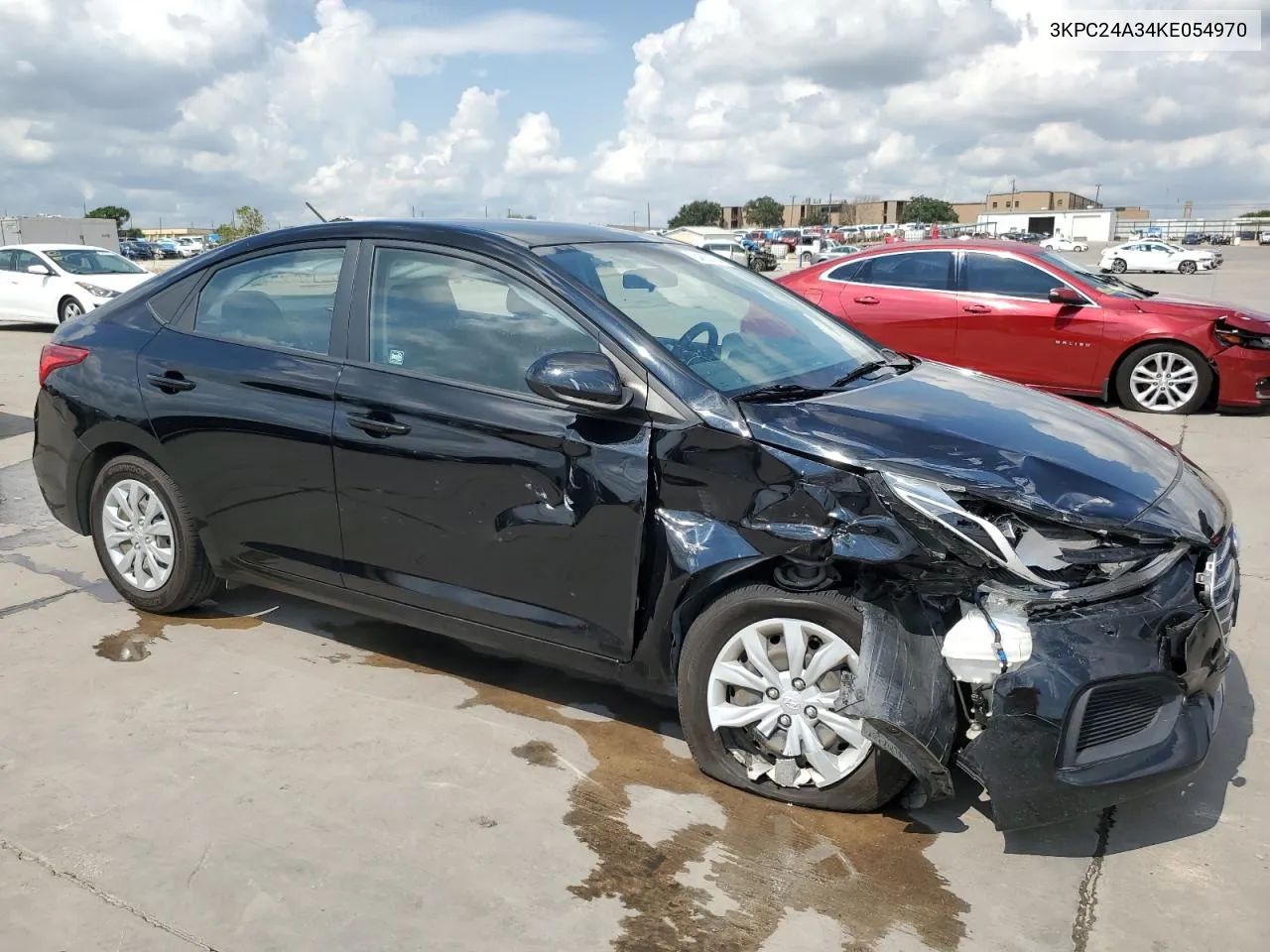 3KPC24A34KE054970 2019 Hyundai Accent Se