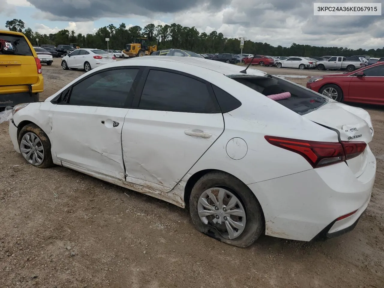 3KPC24A36KE067915 2019 Hyundai Accent Se