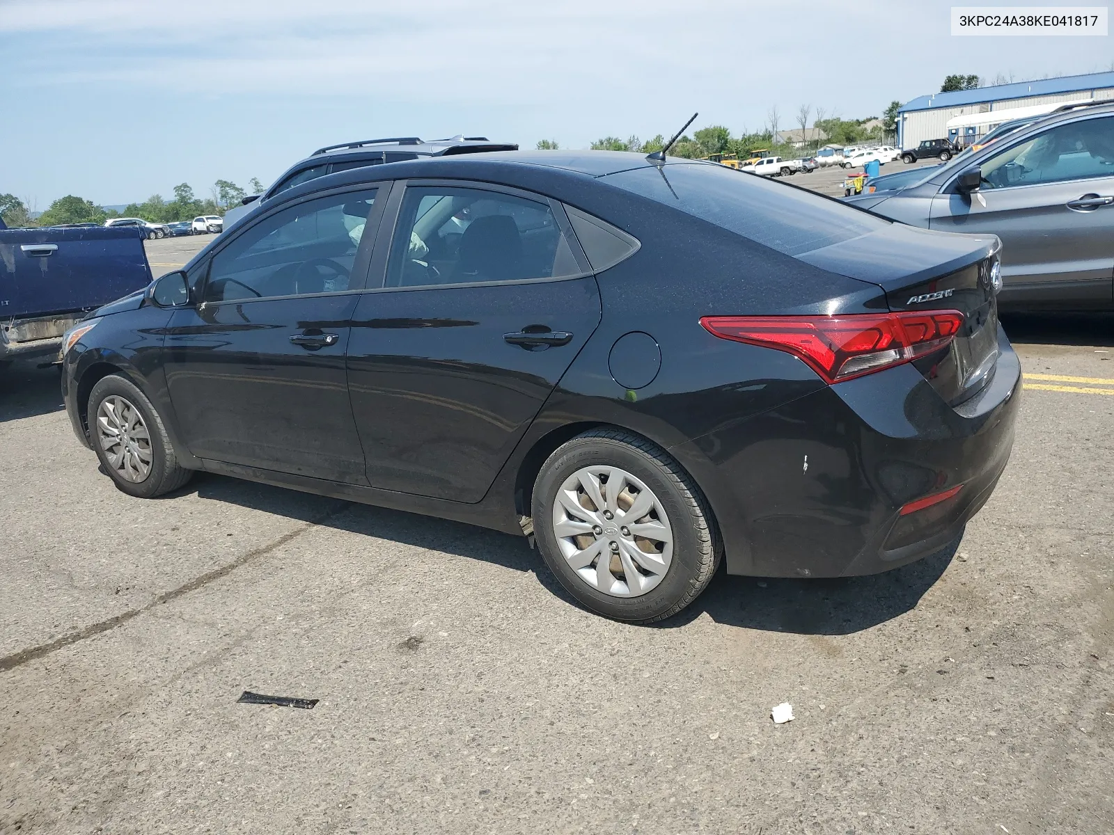 2019 Hyundai Accent Se VIN: 3KPC24A38KE041817 Lot: 66080014