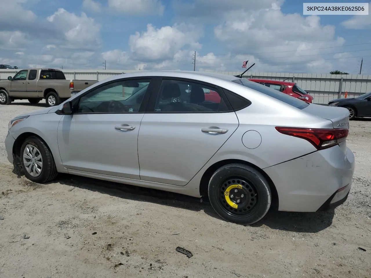 2019 Hyundai Accent Se VIN: 3KPC24A38KE062506 Lot: 67263064