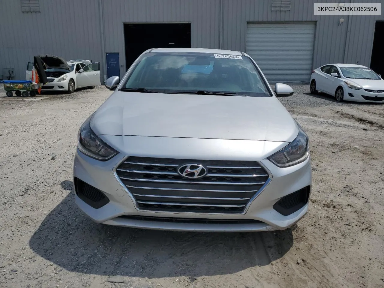 2019 Hyundai Accent Se VIN: 3KPC24A38KE062506 Lot: 67263064