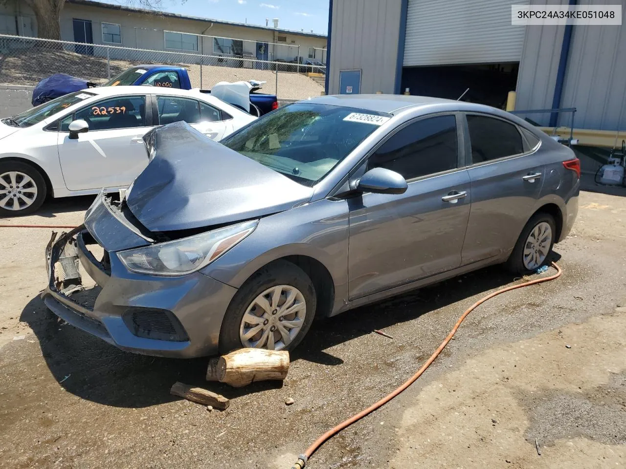 3KPC24A34KE051048 2019 Hyundai Accent Se