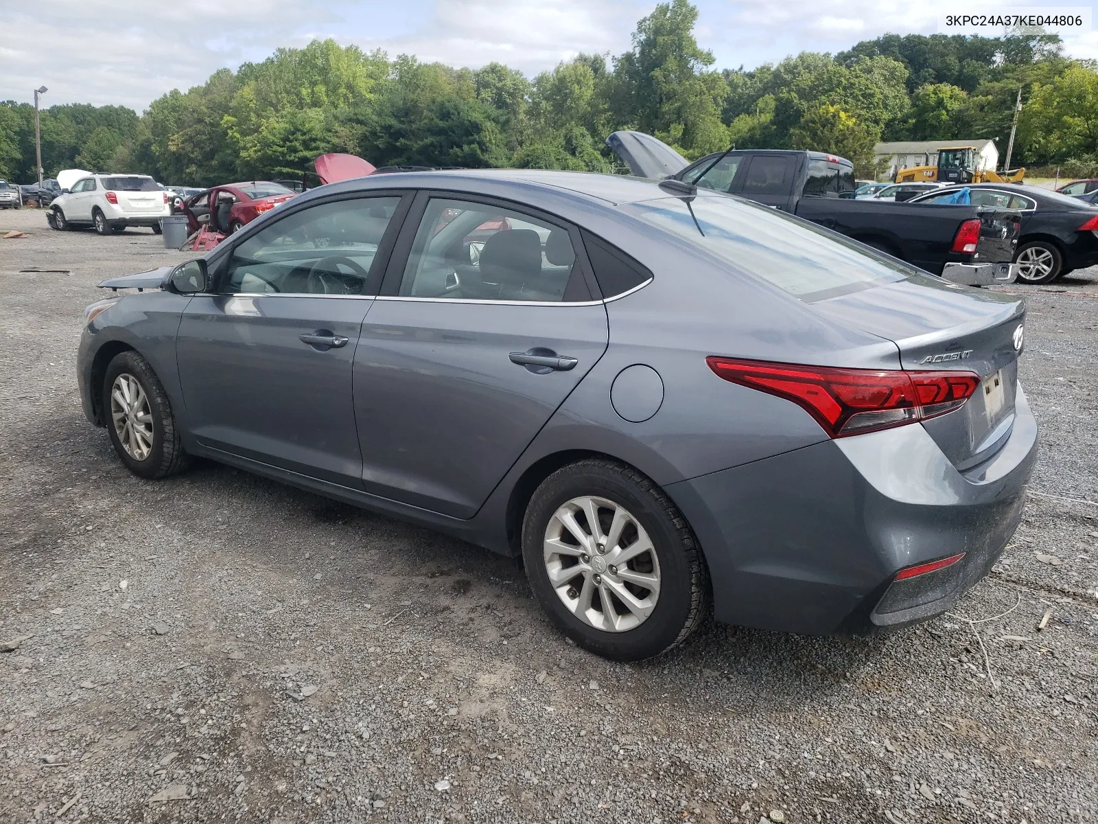 2019 Hyundai Accent Se VIN: 3KPC24A37KE044806 Lot: 67457374