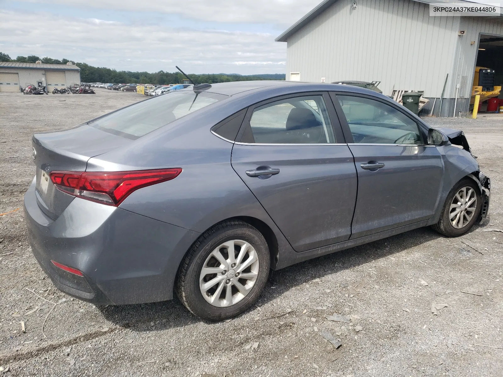 2019 Hyundai Accent Se VIN: 3KPC24A37KE044806 Lot: 67457374