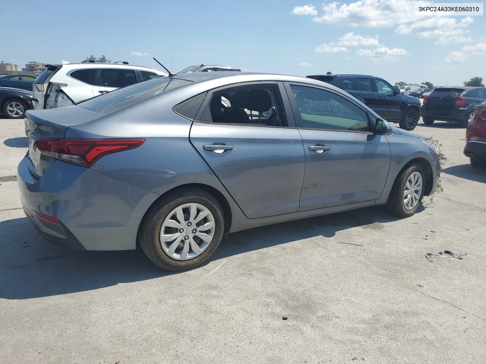 2019 Hyundai Accent Se VIN: 3KPC24A33KE060310 Lot: 67670054