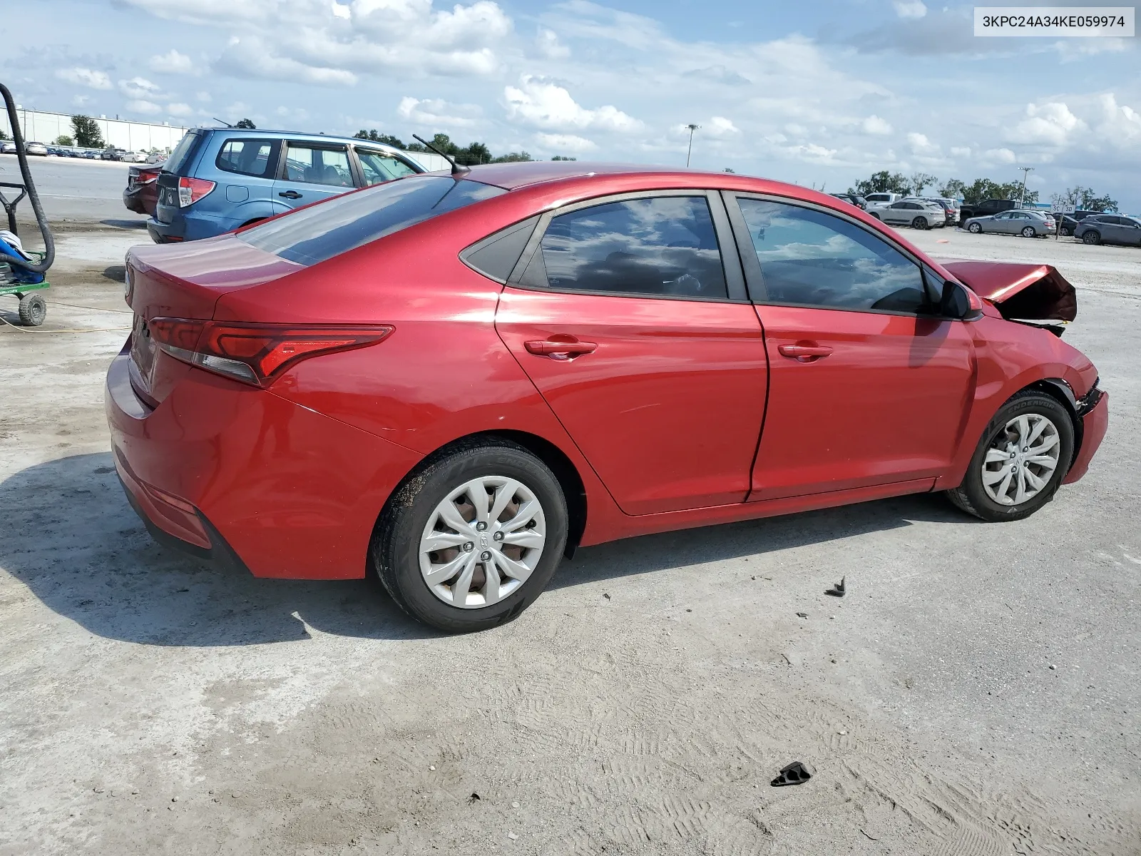 3KPC24A34KE059974 2019 Hyundai Accent Se