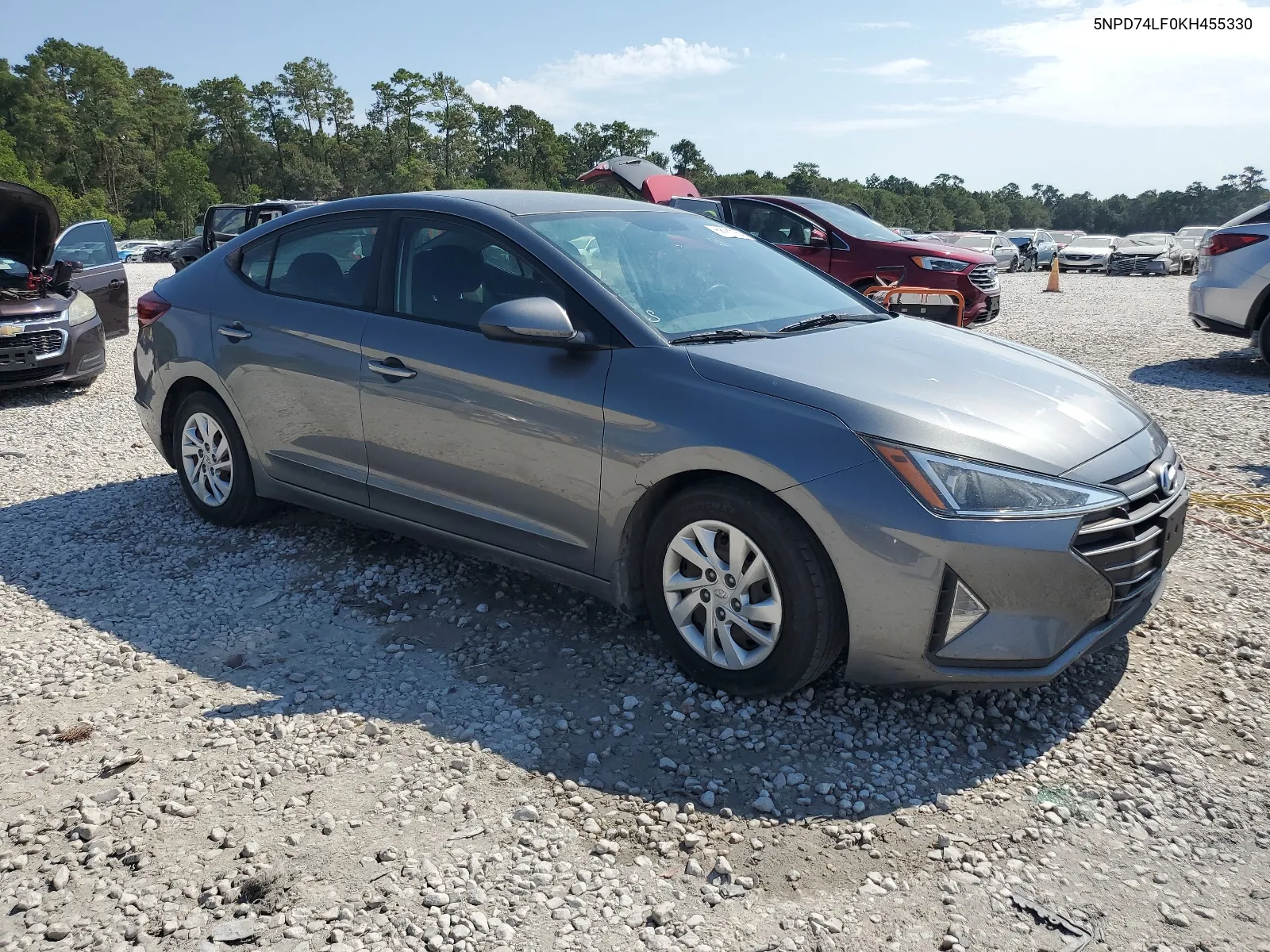 5NPD74LF0KH455330 2019 Hyundai Elantra Se