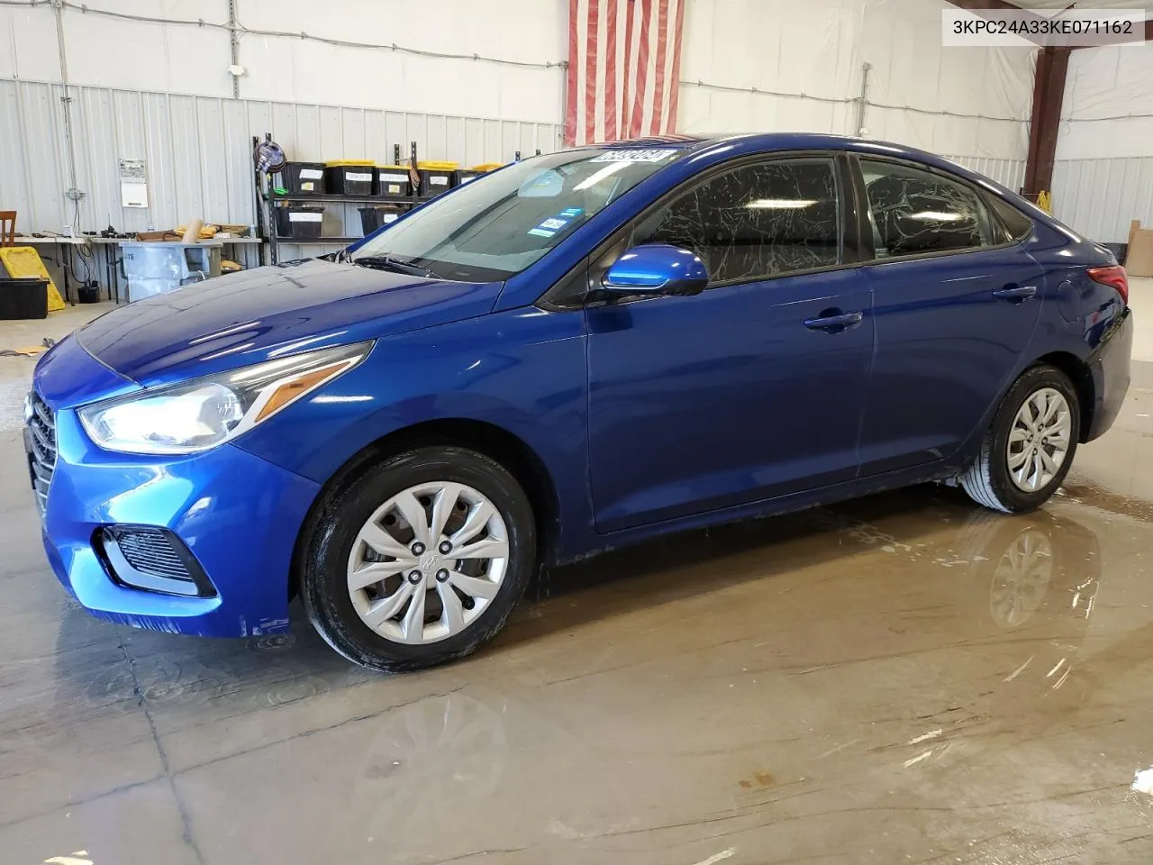 2019 Hyundai Accent Se VIN: 3KPC24A33KE071162 Lot: 68492464