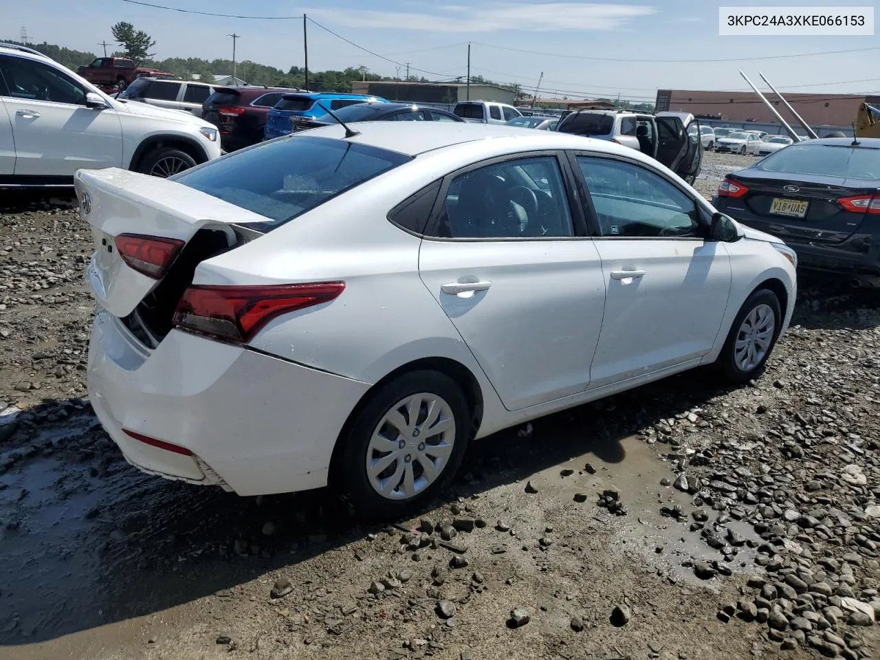 2019 Hyundai Accent Se VIN: 3KPC24A3XKE066153 Lot: 69437924