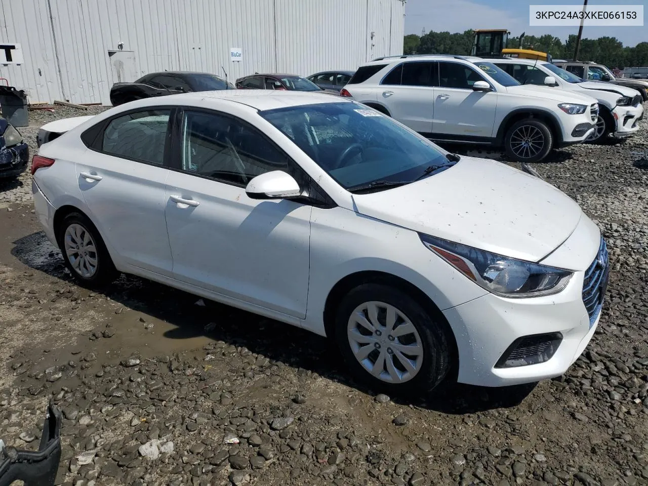 2019 Hyundai Accent Se VIN: 3KPC24A3XKE066153 Lot: 69437924