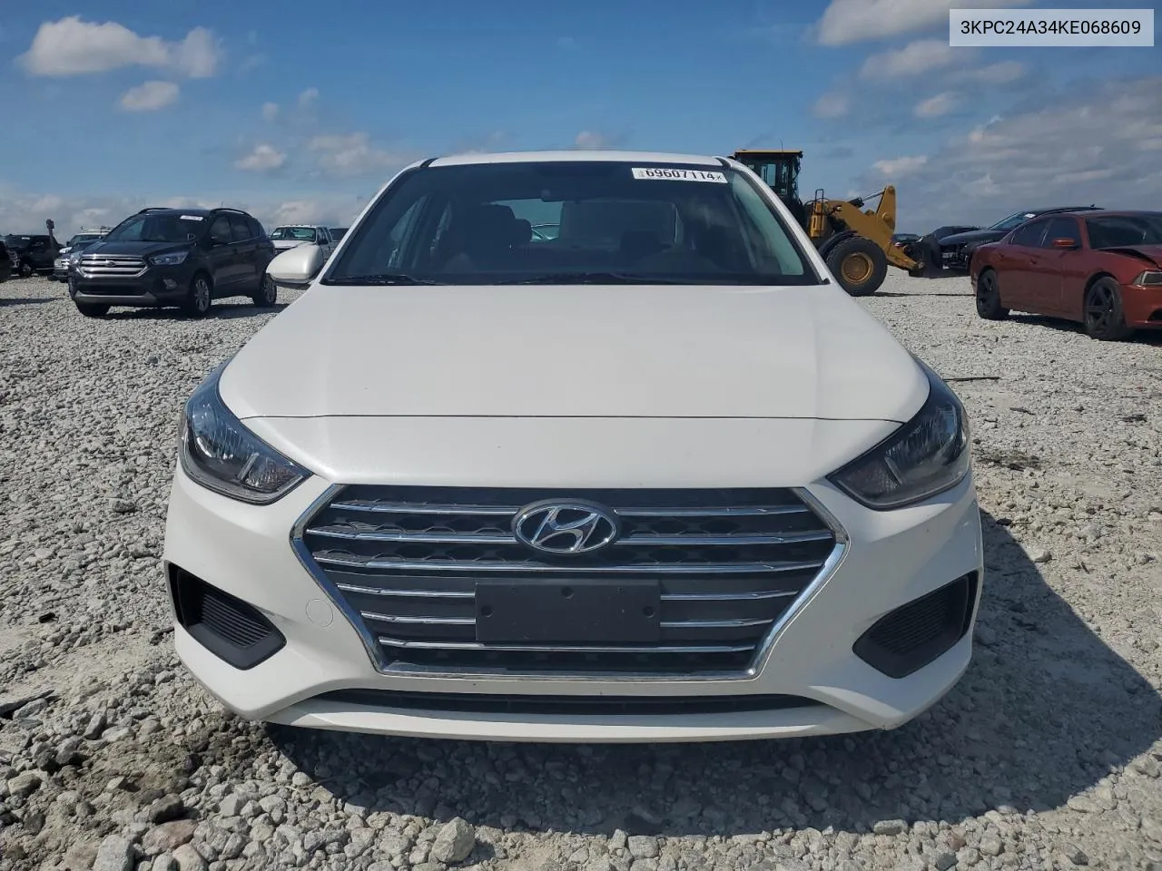 2019 Hyundai Accent Se VIN: 3KPC24A34KE068609 Lot: 69607114