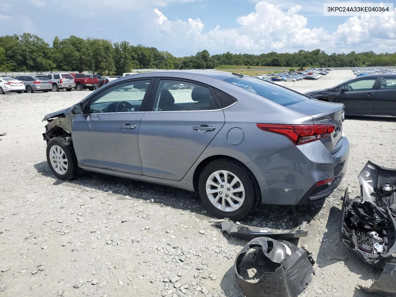 3KPC24A33KE040364 2019 Hyundai Accent Se