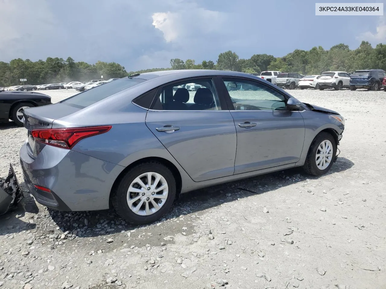 3KPC24A33KE040364 2019 Hyundai Accent Se