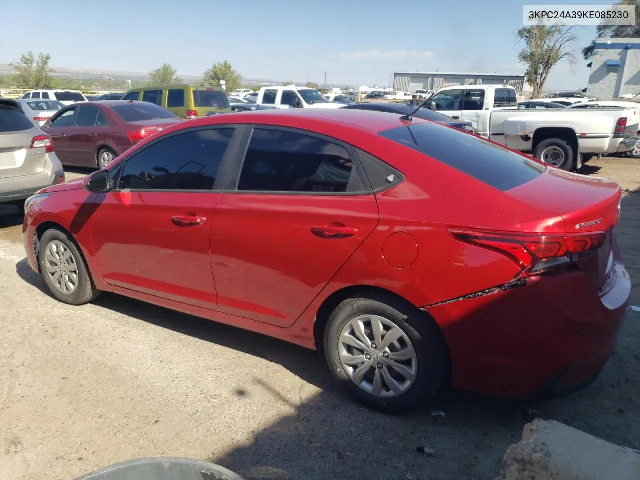 2019 Hyundai Accent Se VIN: 3KPC24A39KE085230 Lot: 70274424