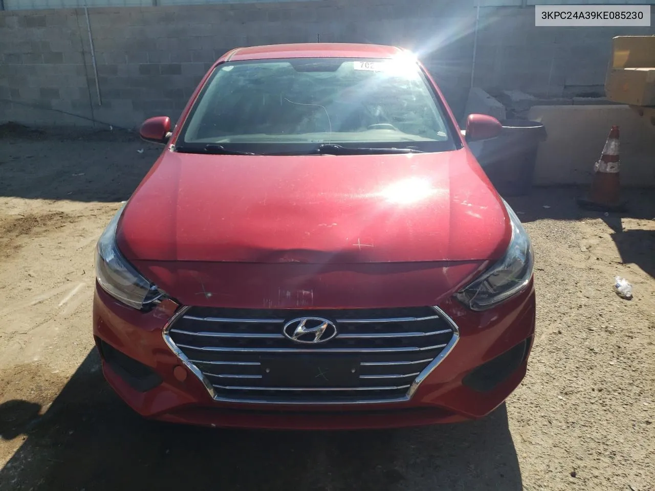 2019 Hyundai Accent Se VIN: 3KPC24A39KE085230 Lot: 70274424