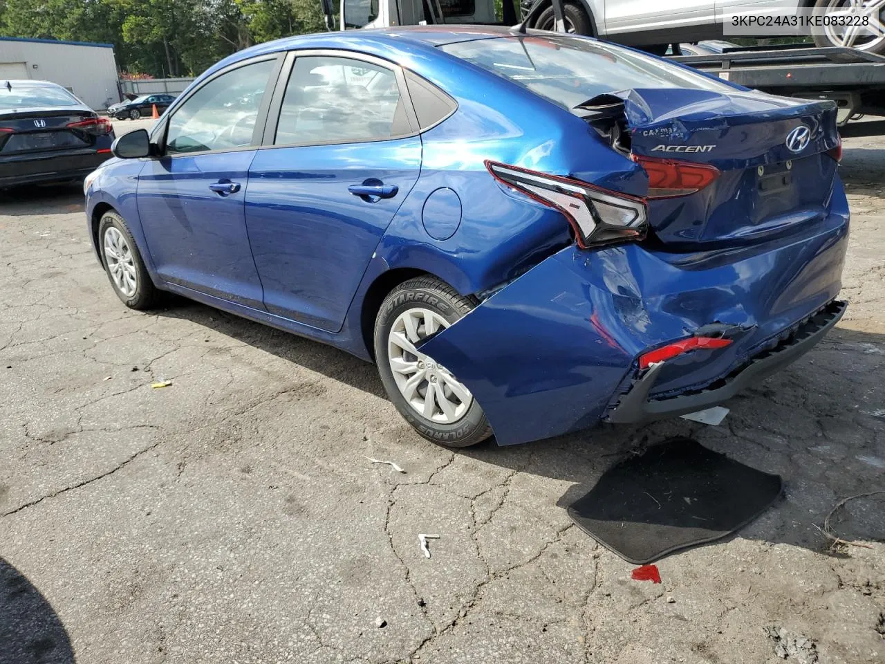 2019 Hyundai Accent Se VIN: 3KPC24A31KE083228 Lot: 70440264