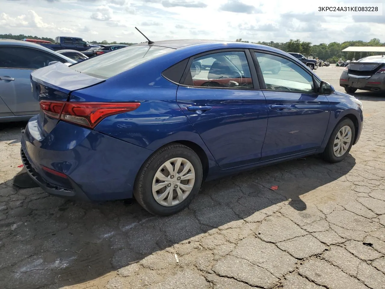 2019 Hyundai Accent Se VIN: 3KPC24A31KE083228 Lot: 70440264