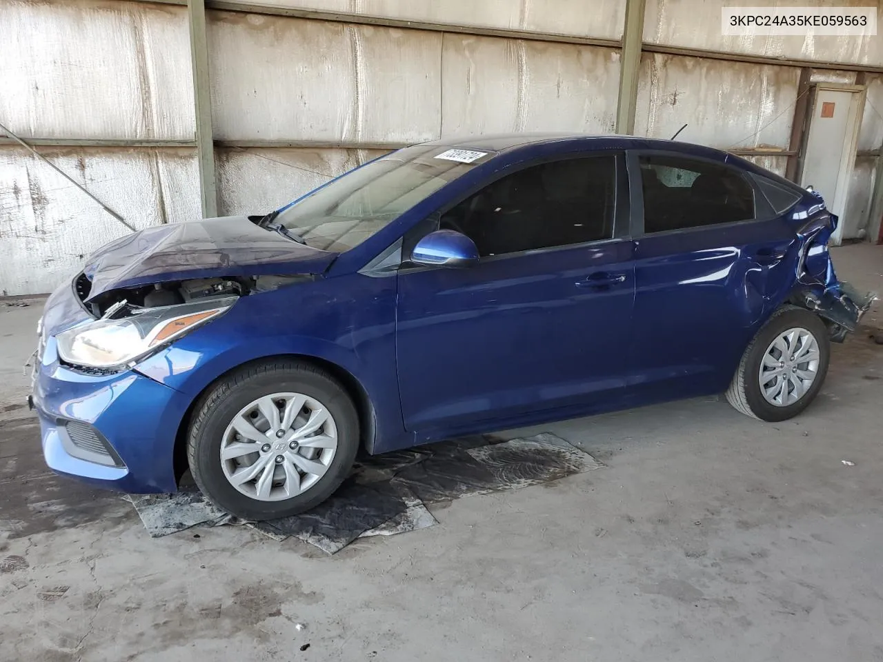 3KPC24A35KE059563 2019 Hyundai Accent Se