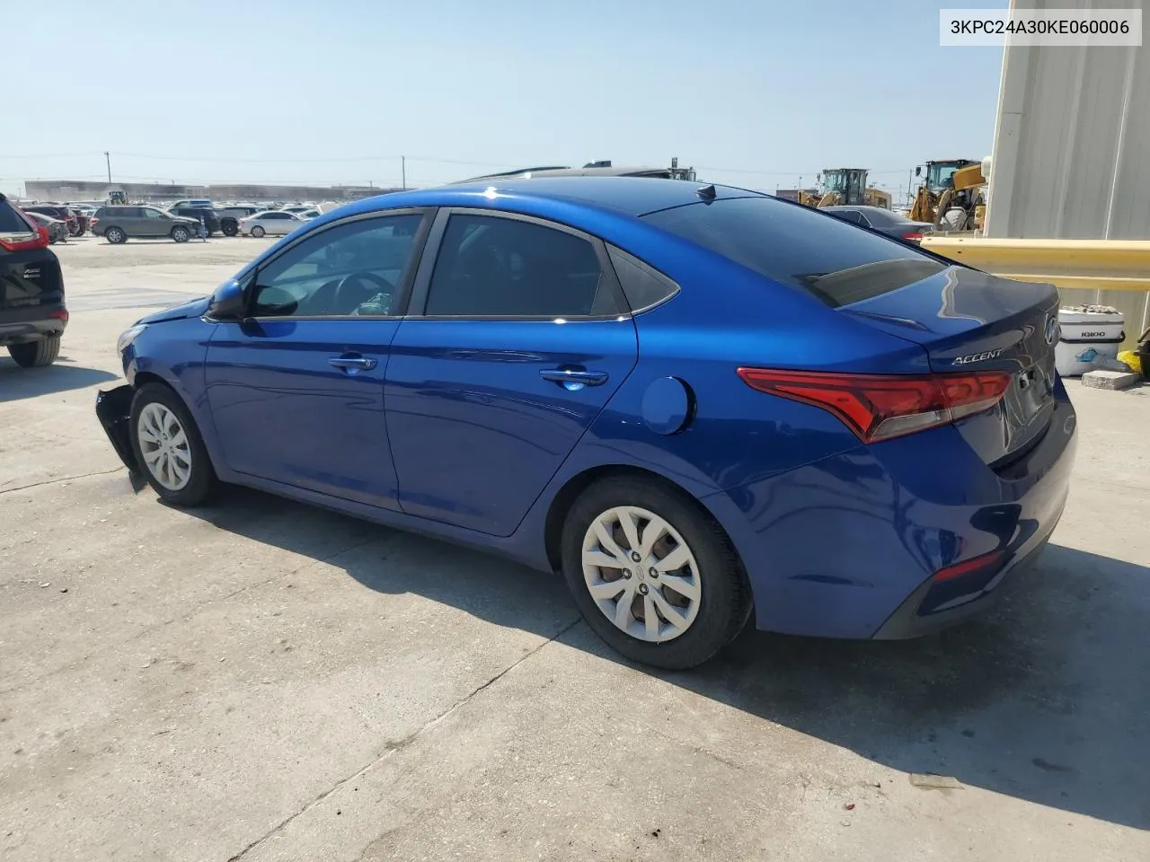 2019 Hyundai Accent Se VIN: 3KPC24A30KE060006 Lot: 74703674