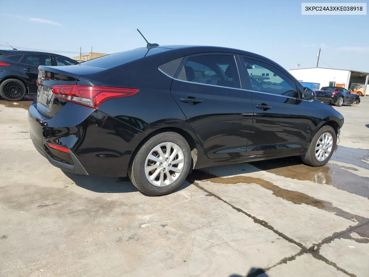 2019 Hyundai Accent Se VIN: 3KPC24A3XKE038918 Lot: 74952614