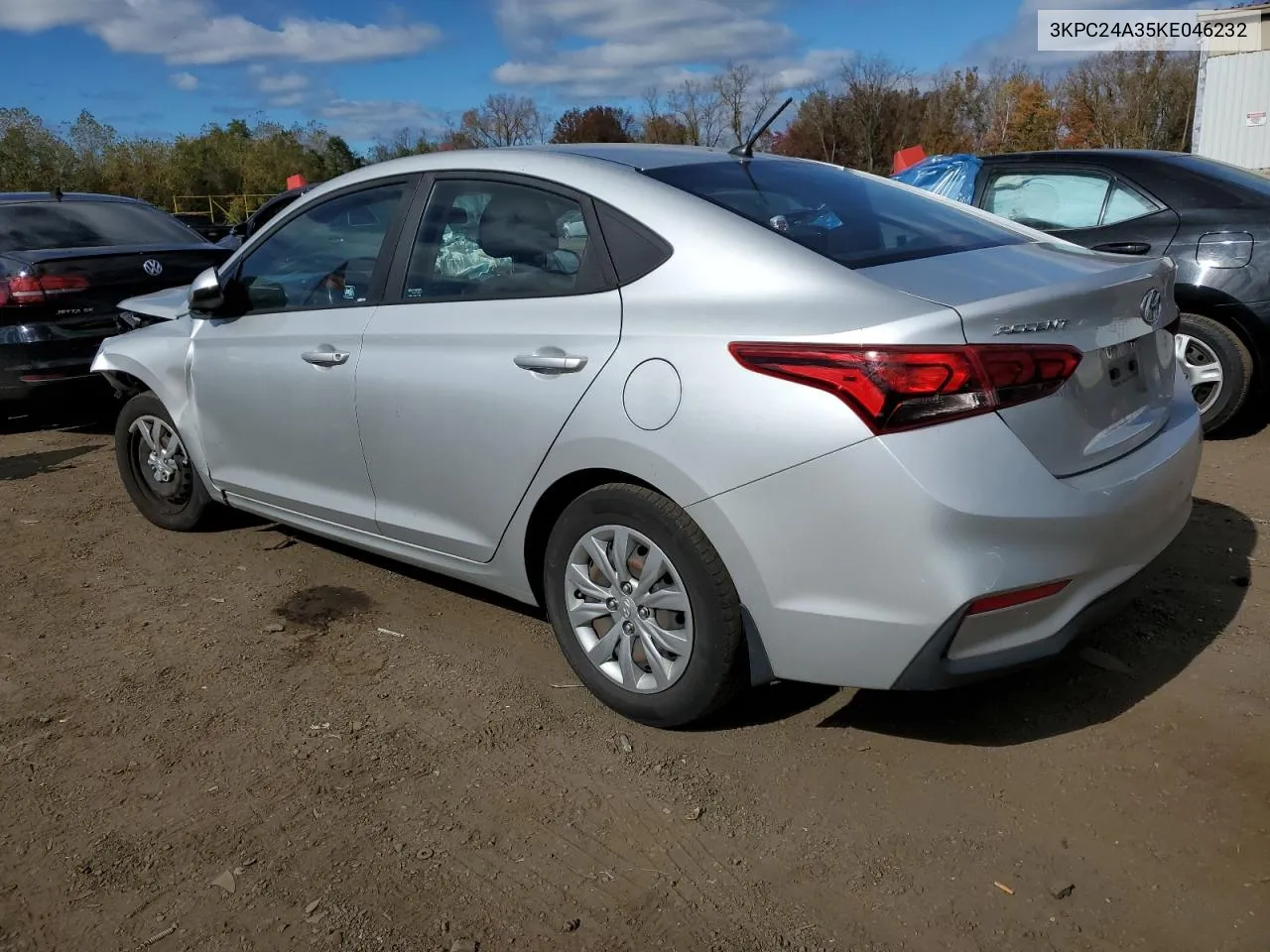 3KPC24A35KE046232 2019 Hyundai Accent Se