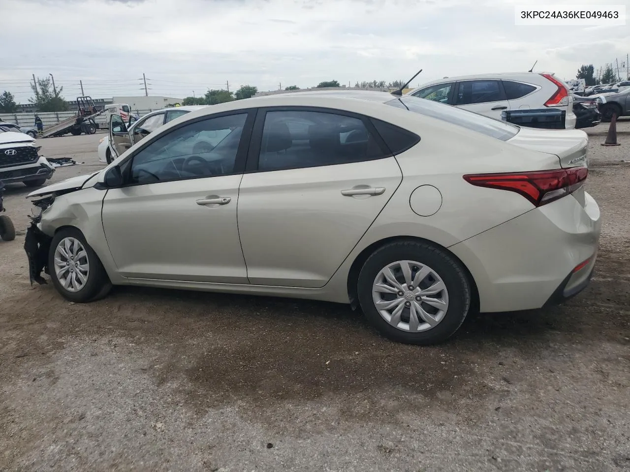 3KPC24A36KE049463 2019 Hyundai Accent Se