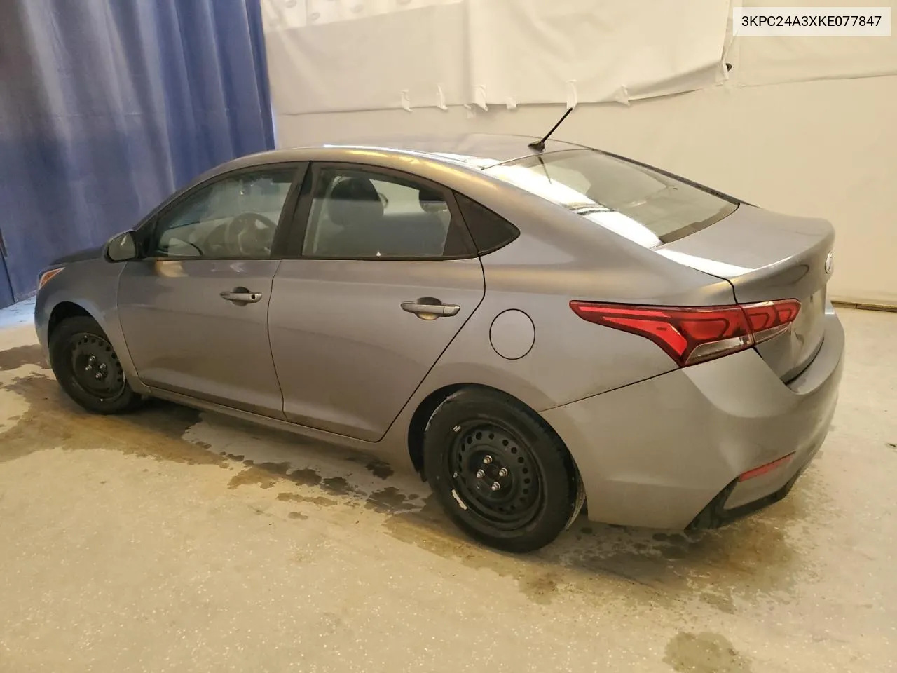 2019 Hyundai Accent Se VIN: 3KPC24A3XKE077847 Lot: 76411844