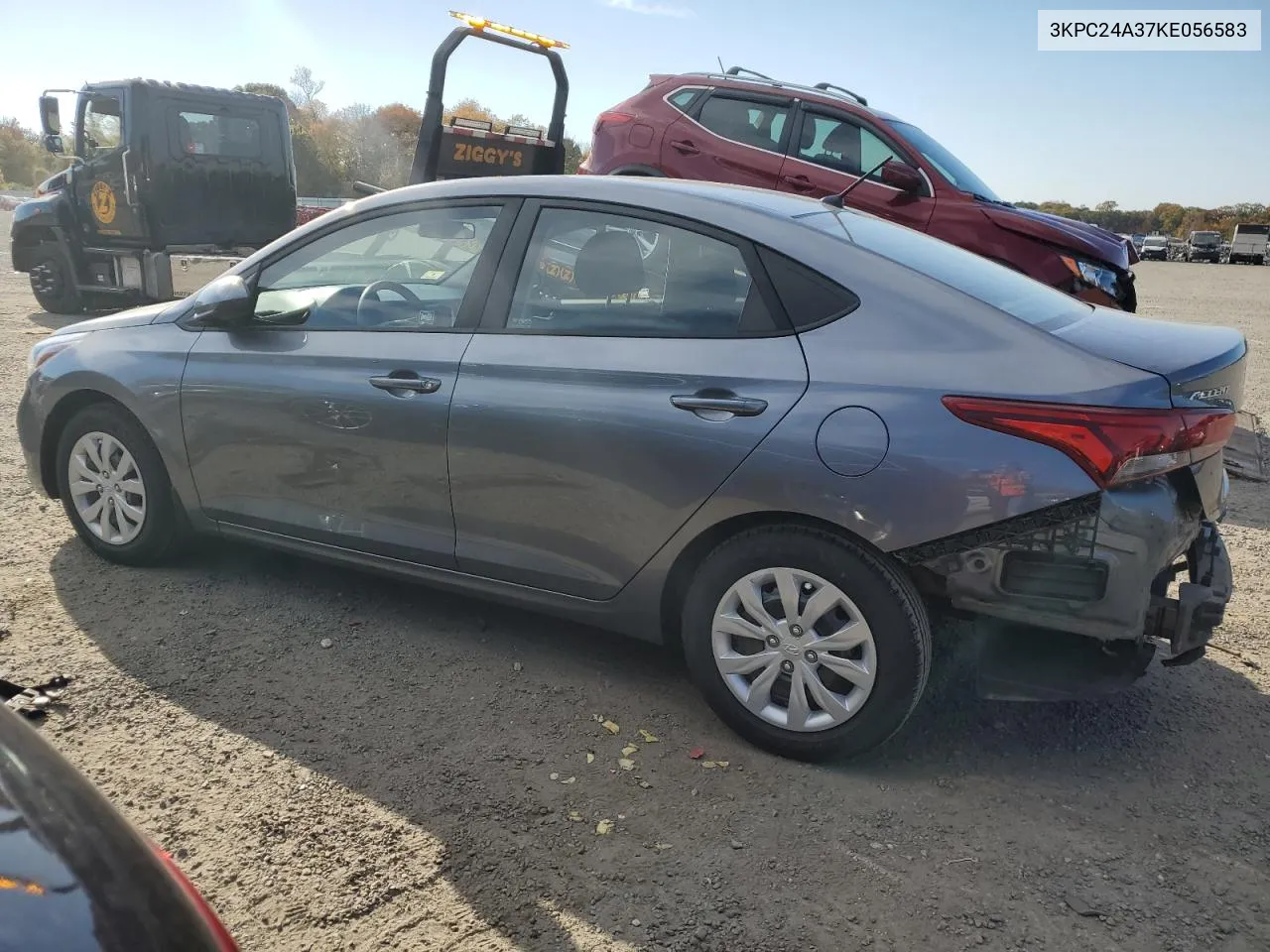 3KPC24A37KE056583 2019 Hyundai Accent Se