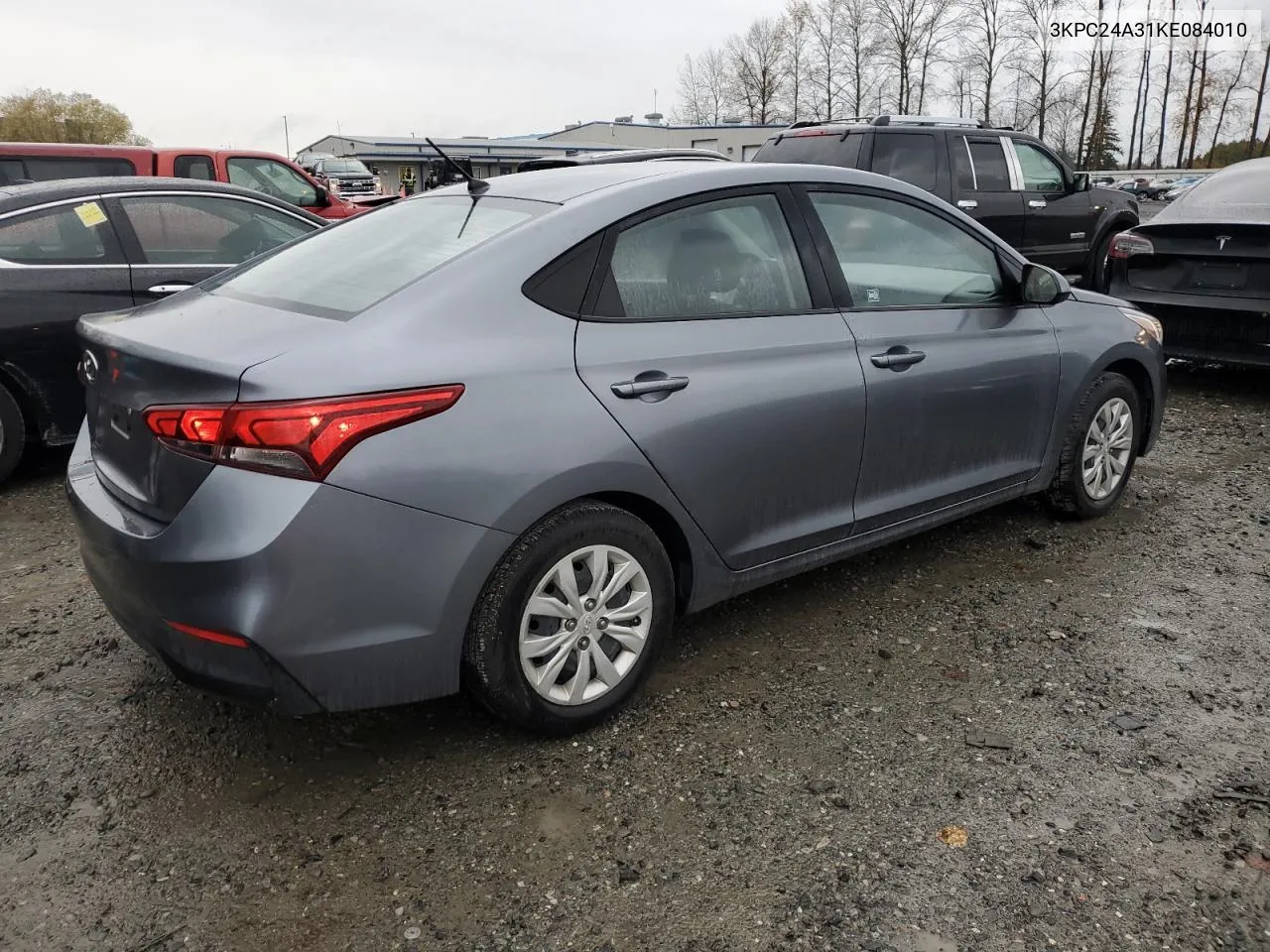 2019 Hyundai Accent Se VIN: 3KPC24A31KE084010 Lot: 77928044