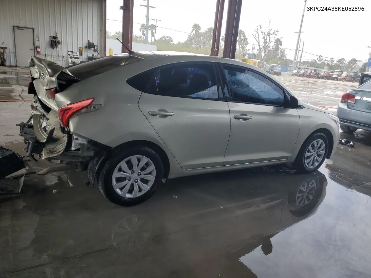 2019 Hyundai Accent Se VIN: 3KPC24A38KE052896 Lot: 78068254