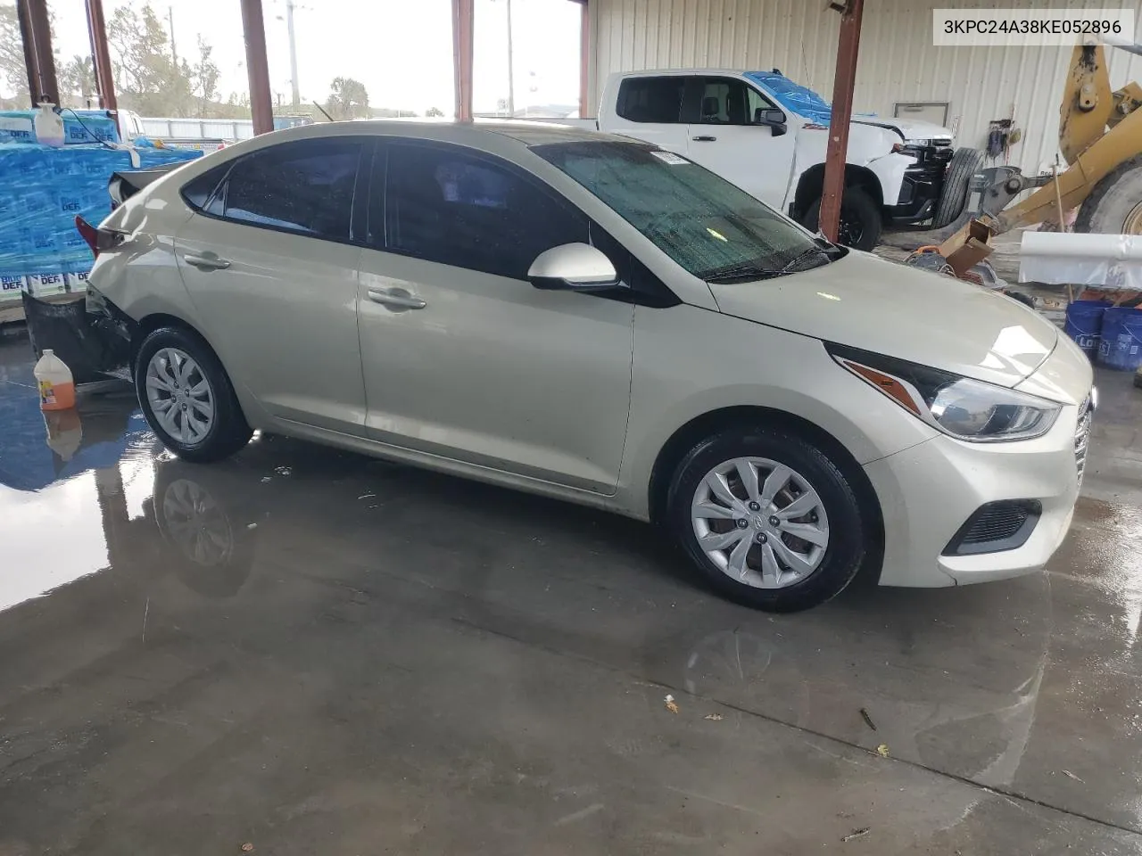 2019 Hyundai Accent Se VIN: 3KPC24A38KE052896 Lot: 78068254