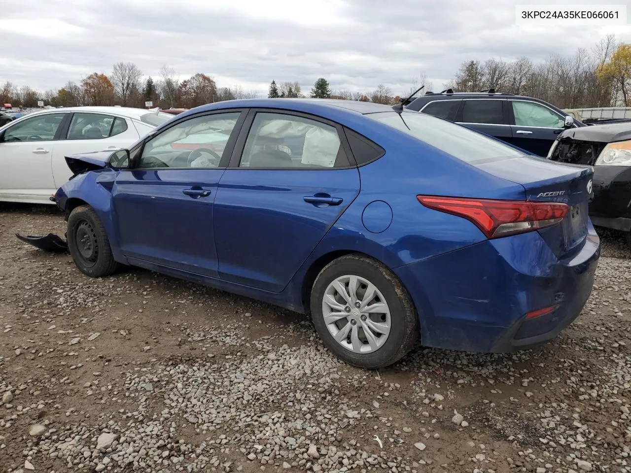 2019 Hyundai Accent Se VIN: 3KPC24A35KE066061 Lot: 78665904