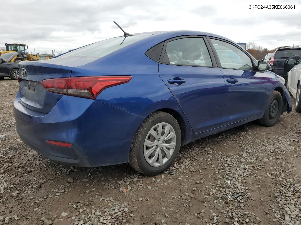 2019 Hyundai Accent Se VIN: 3KPC24A35KE066061 Lot: 78665904