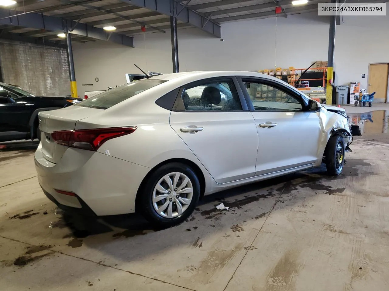 2019 Hyundai Accent Se VIN: 3KPC24A3XKE065794 Lot: 78858034