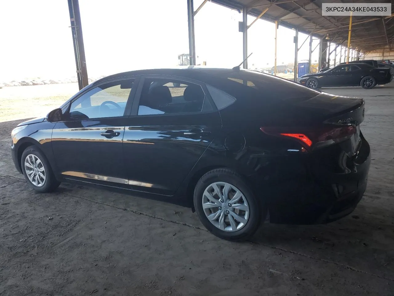 2019 Hyundai Accent Se VIN: 3KPC24A34KE043533 Lot: 79455064