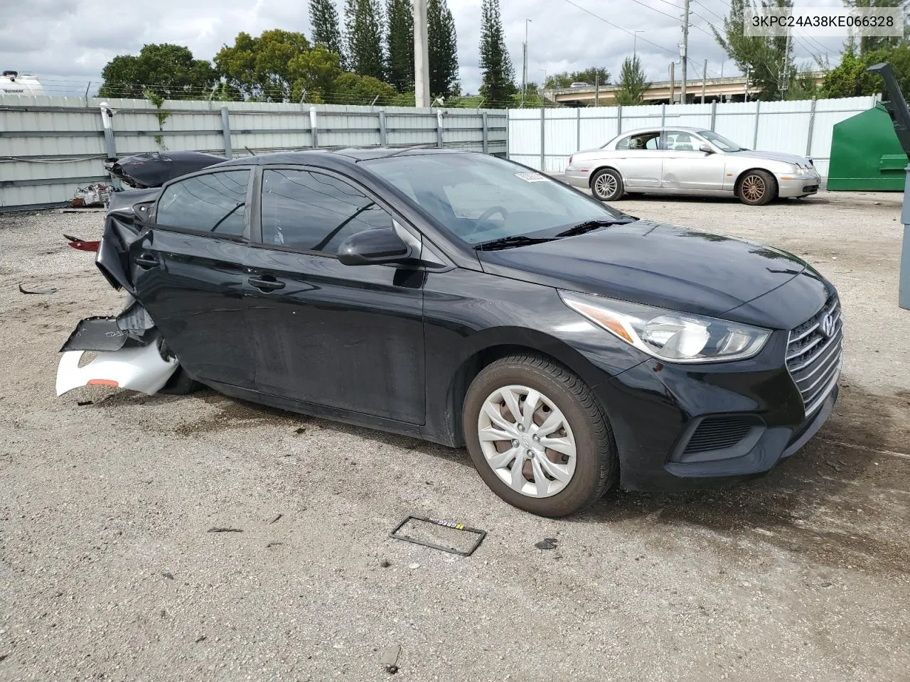 2019 Hyundai Accent Se VIN: 3KPC24A38KE066328 Lot: 80393204