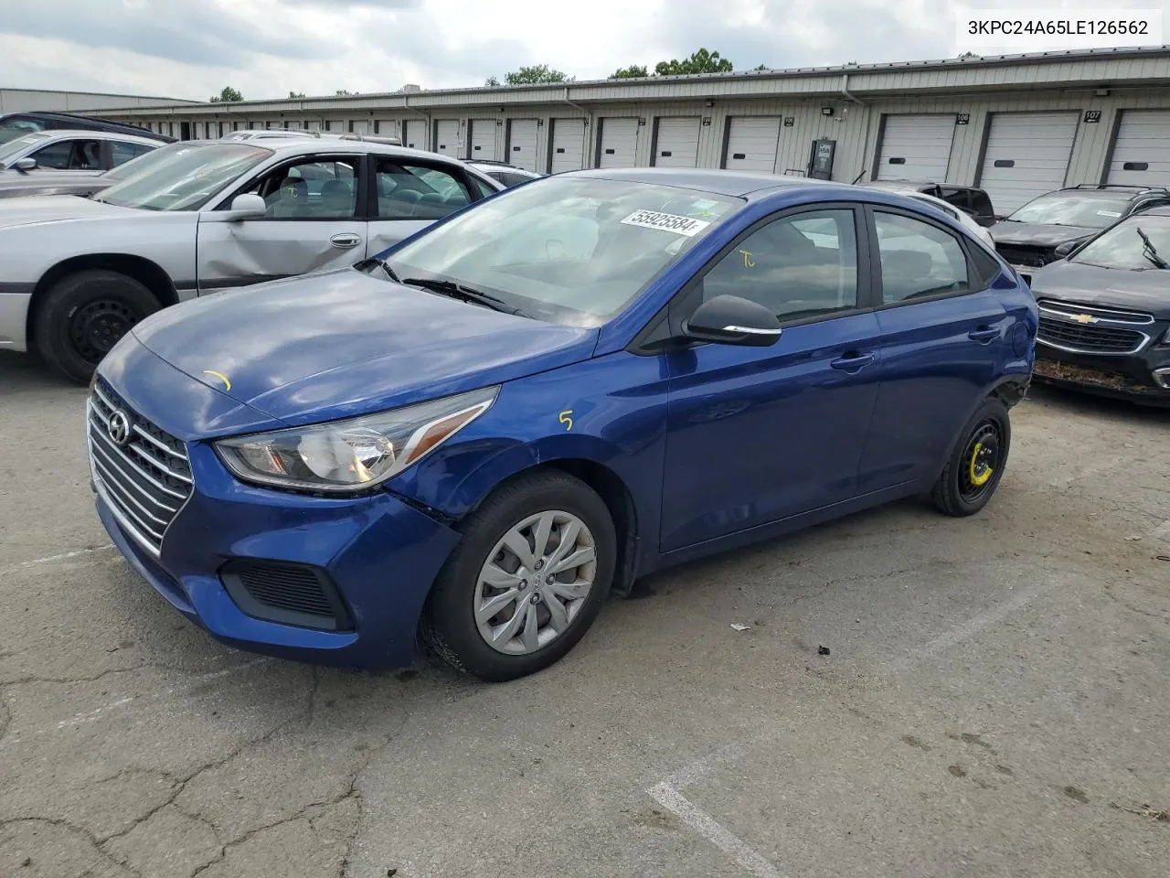 3KPC24A65LE126562 2020 Hyundai Accent Se