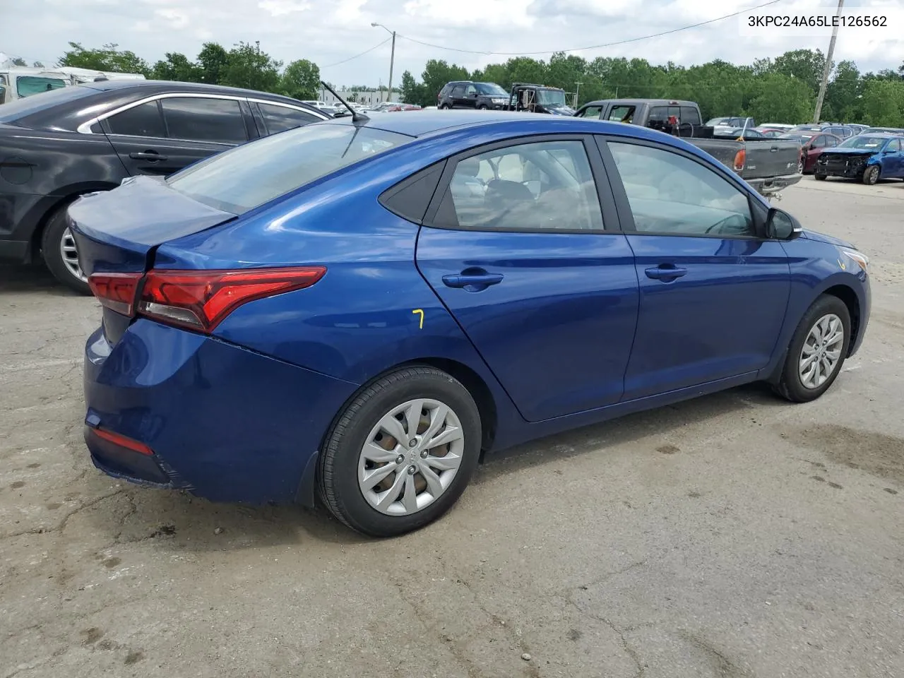 3KPC24A65LE126562 2020 Hyundai Accent Se