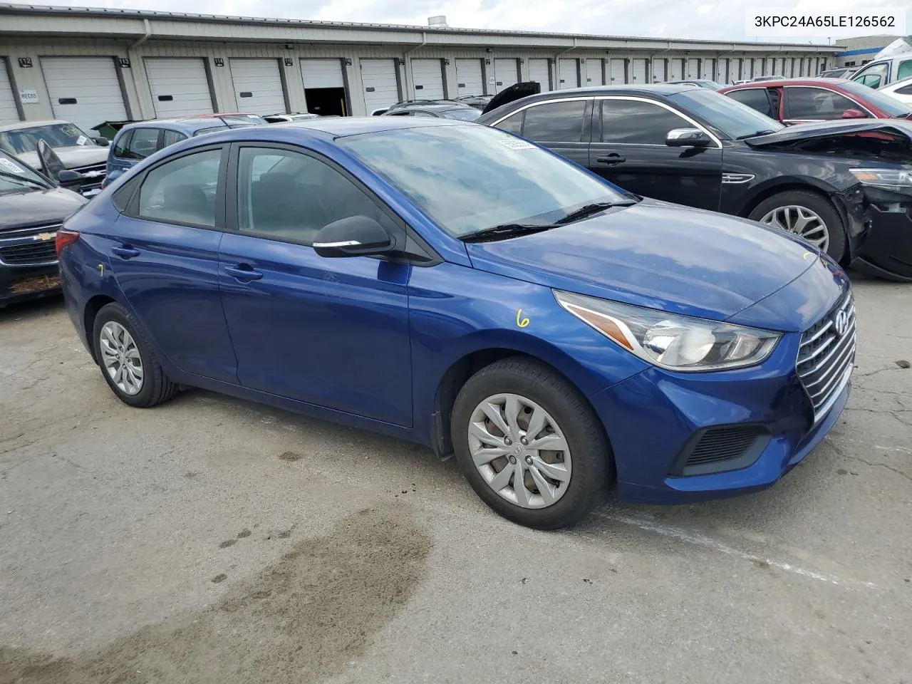 3KPC24A65LE126562 2020 Hyundai Accent Se