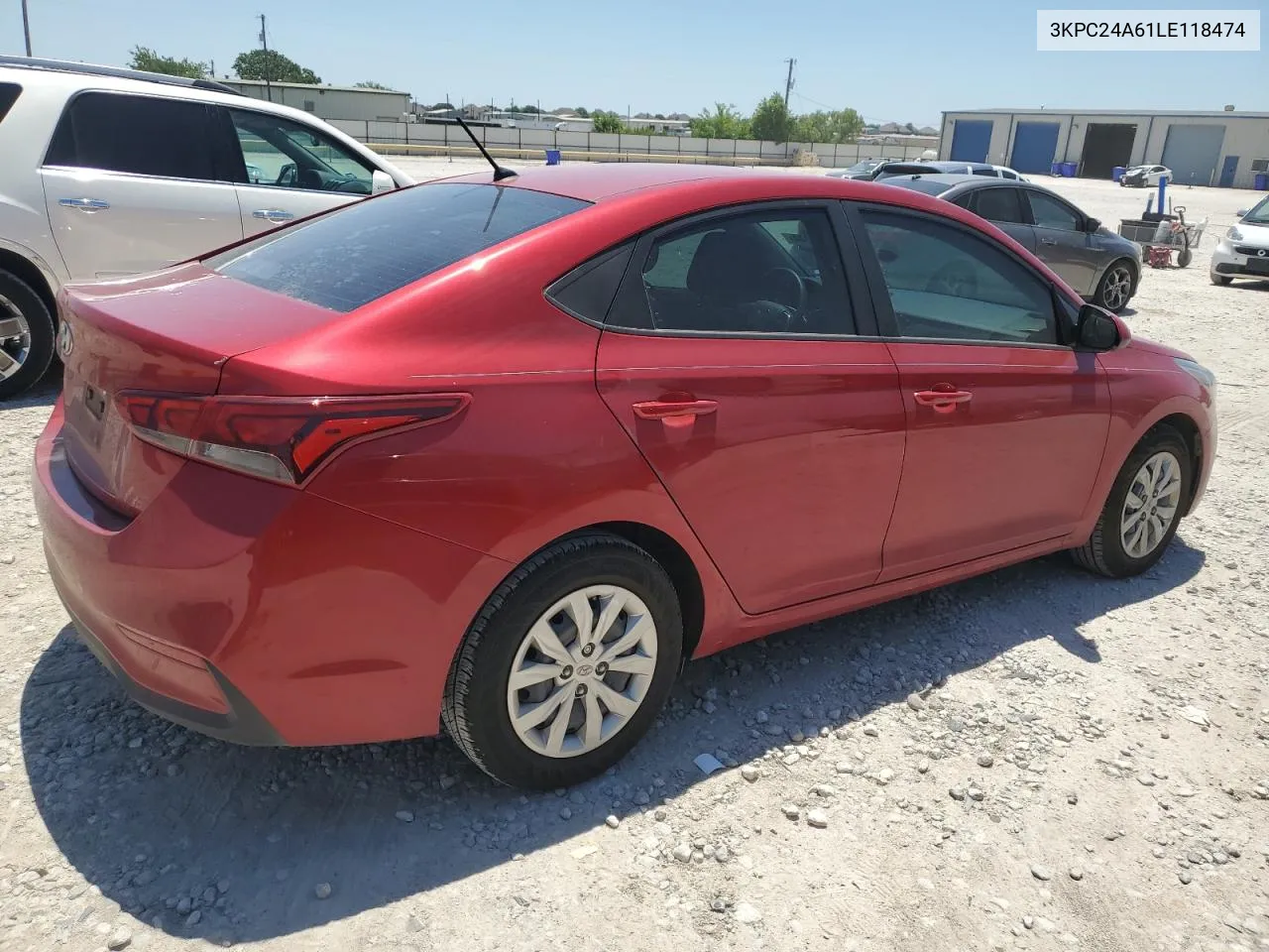 3KPC24A61LE118474 2020 Hyundai Accent Se