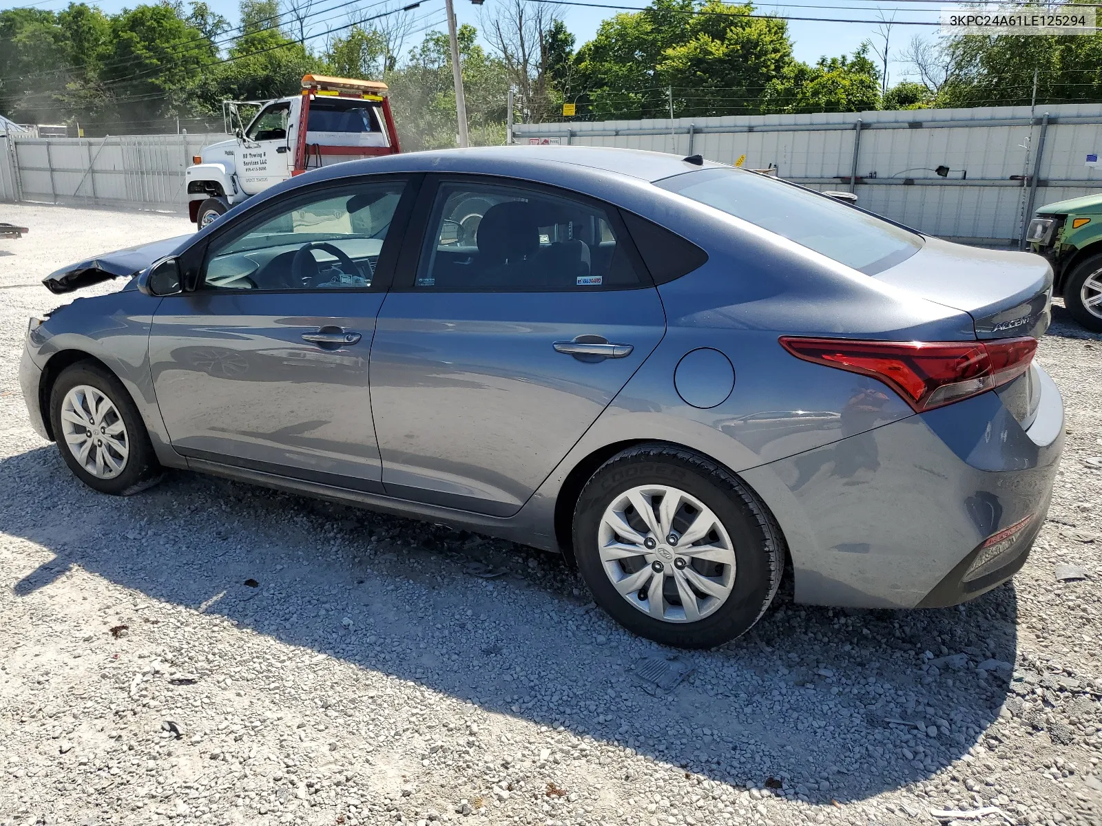 2020 Hyundai Accent Se VIN: 3KPC24A61LE125294 Lot: 58426824