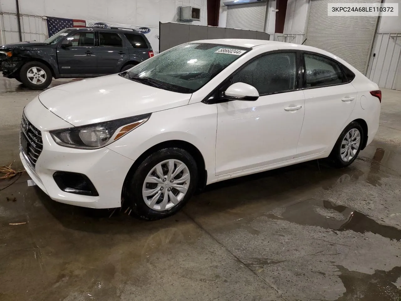 3KPC24A68LE110372 2020 Hyundai Accent Se