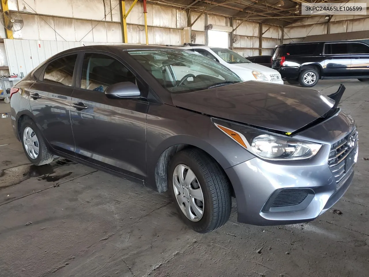 3KPC24A65LE106599 2020 Hyundai Accent Se