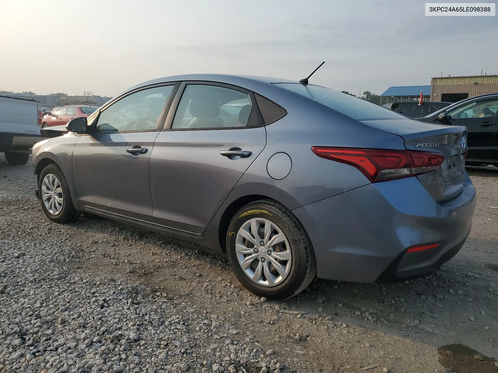 2020 Hyundai Accent Se VIN: 3KPC24A65LE098388 Lot: 63847434