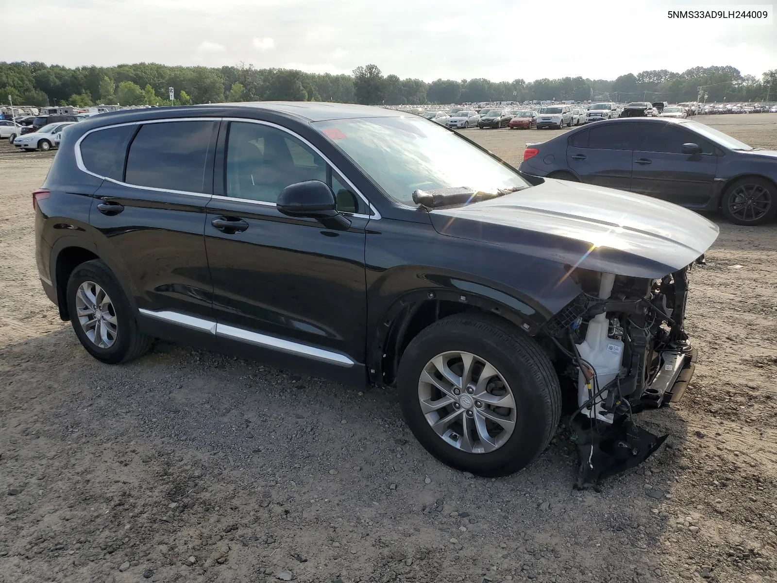 2020 Hyundai Santa Fe Sel VIN: 5NMS33AD9LH244009 Lot: 64227284