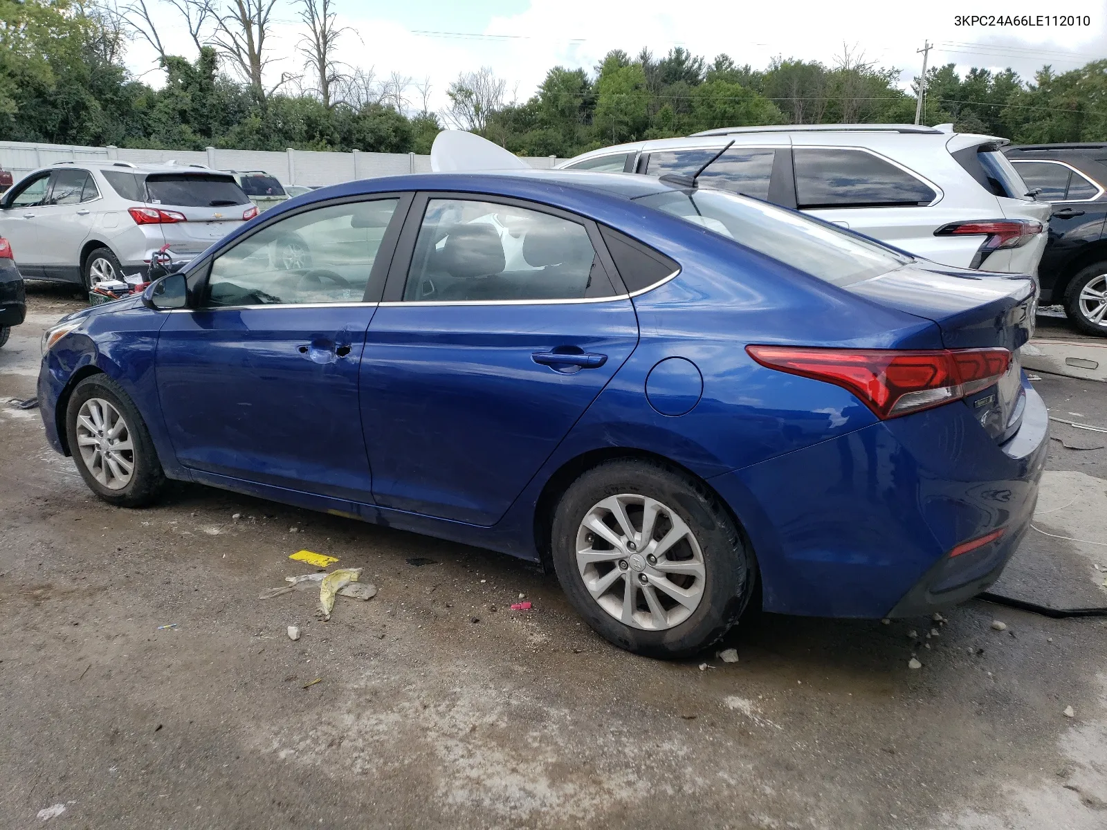 2020 Hyundai Accent Se VIN: 3KPC24A66LE112010 Lot: 64578384