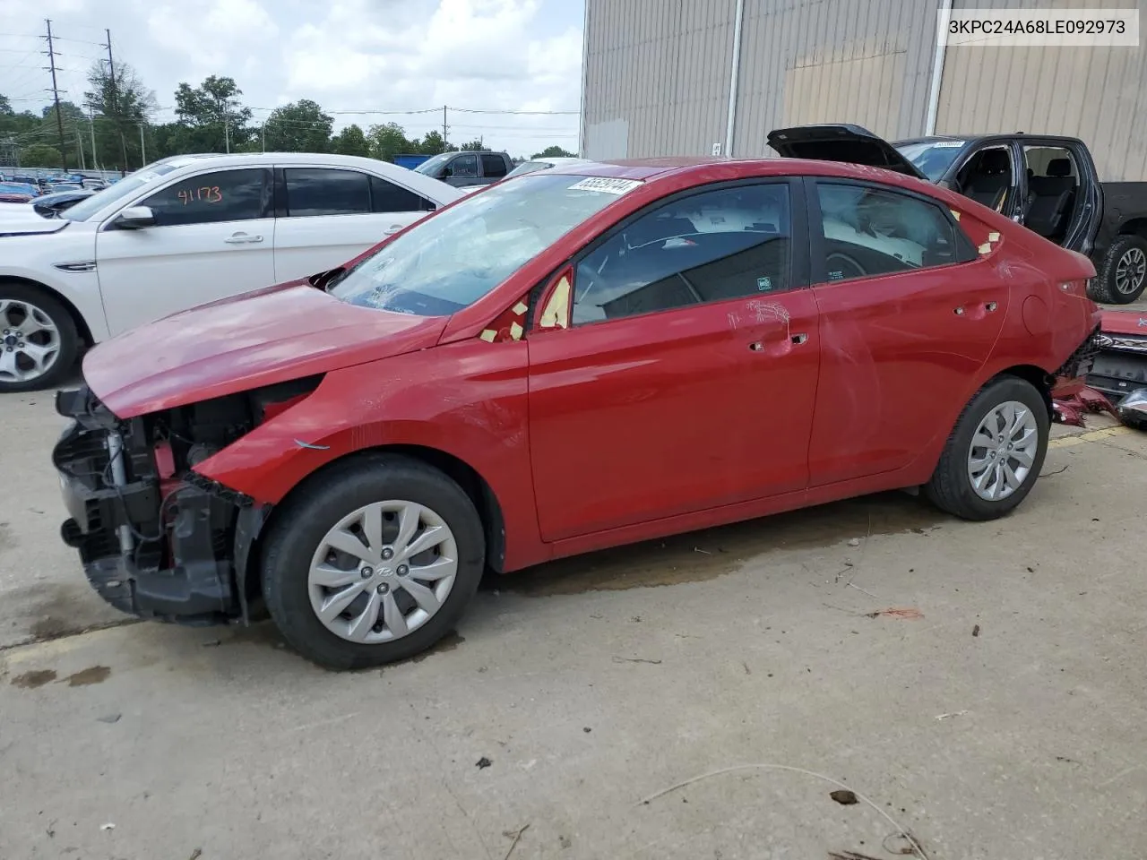 3KPC24A68LE092973 2020 Hyundai Accent Se